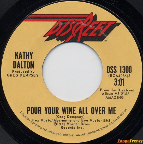 Pour Your Wine All Over Me